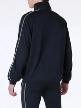 Chicago Bulls NBA Track Top Black Jacket